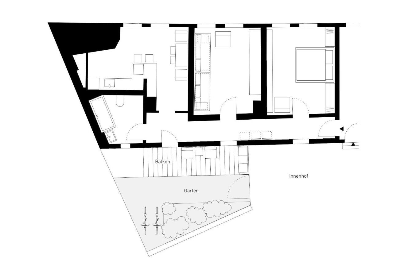 Gelber Loewe - Ferienwohnung In Der Erfurter Altstadt Экстерьер фото